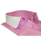 Men 100% Cotton Shirt CIERO MONTERO Turkey #STN 05 Pink/White Collar Slim Fit - J.Valintin Men's Wear Legend - 101051