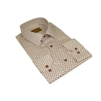 Men 100% Cotton Sports Shirt CIERO MONTERO Turkey Casual/Dress up #KZN - 43 Brown - J.Valintin Men's Wear Legend - 101110