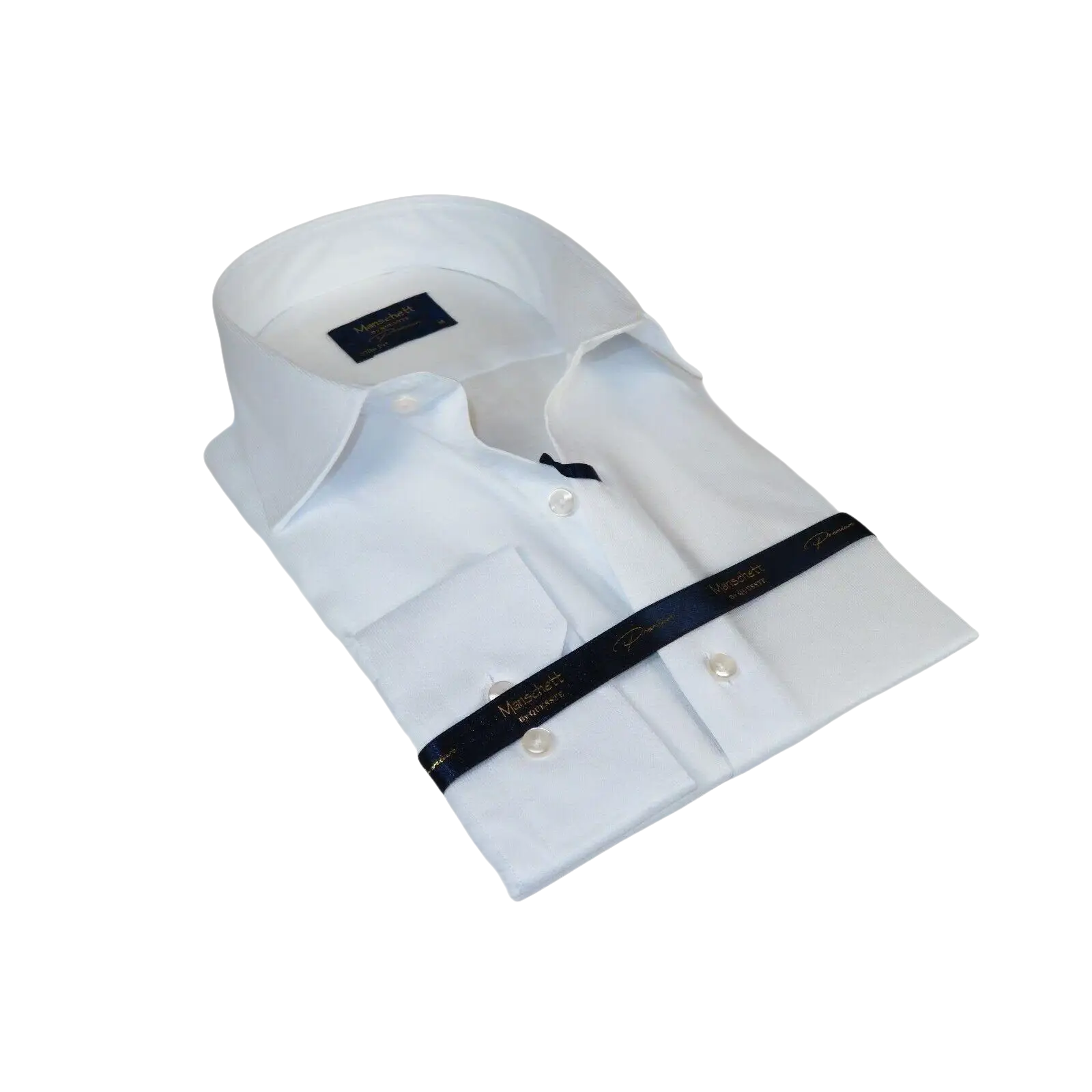 Men 100% Fancy Cotton Shirt Manschett Quesste Turkey Slim Fit 6041 - 03 White - J.Valintin Men's Wear Legend - 96910