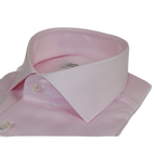 Men 100% Italian Cotton Shirt Non Iron SORRENTO Turkey Spread Collar 4470 Pink - J.Valintin Men's Wear Legend - 98722