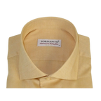 Men 100% Italian Cotton Shirt Non Iron SORRENTO Turkey Spread Collar 4902 Tan - J.Valintin Men's Wear Legend - 98710