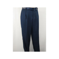 Men 2pc Walking Leisure Suit Short Sleeves By DREAMS 255 - 01 Solid Navy Blue - J.Valintin Men's Wear Legend - 96084