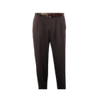 Men 2pc Walking Leisure Suit Short Sleeves By DREAMS 255 - 02 Solid Brown - J.Valintin Men's Wear Legend - 96090