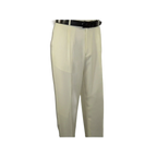 Men 2pc Walking Leisure Suit Short Sleeves By DREAMS 255 - 05 Solid Cream Ivory - J.Valintin Men's Wear Legend - 96096