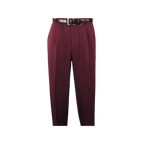 Men 2pc Walking Leisure Suit Short Sleeves By DREAMS 255 - 06 Solid Burgundy - J.Valintin Men's Wear Legend - 95872