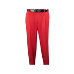 Men 2pc Walking Leisure Suit Short Sleeves By DREAMS 255 - 08 Solid Red - J.Valintin Men's Wear Legend - 95878