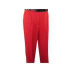 Men 2pc Walking Leisure Suit Short Sleeves By DREAMS 255 - 08 Solid Red - J.Valintin Men's Wear Legend - 95878