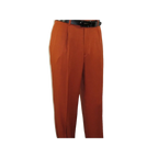 Men 2pc Walking Leisure Suit Short Sleeves By DREAMS 255 - 09 Solid Papaya - J.Valintin Men's Wear Legend - 96102