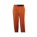 Men 2pc Walking Leisure Suit Short Sleeves By DREAMS 255 - 09 Solid Papaya - J.Valintin Men's Wear Legend - 96102