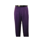 Men 2pc Walking Leisure Suit Short Sleeves By DREAMS 255 - 19 Solid Purple - J.Valintin Men's Wear Legend - 95896
