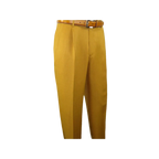 Men 2pc Walking Leisure Suit Short Sleeves By DREAMS 255 - 27 Solid Mustard - J.Valintin Men's Wear Legend - 95914