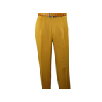 Men 2pc Walking Leisure Suit Short Sleeves By DREAMS 255 - 27 Solid Mustard - J.Valintin Men's Wear Legend - 95914