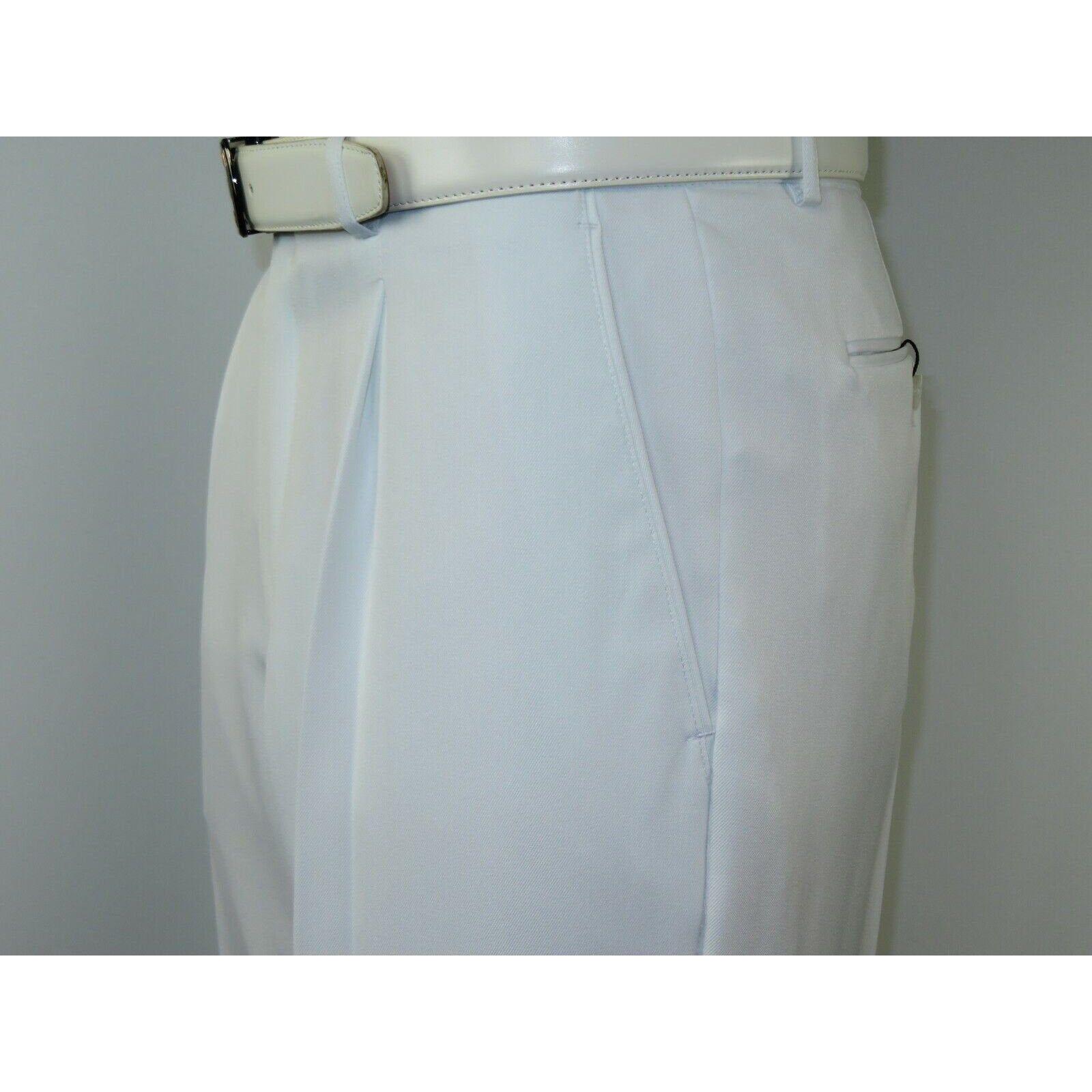 Men 2pc Walking Leisure Suit Short Sleeves By DREAMS 256 Solid White New - J.Valintin Men's Wear Legend - 24601