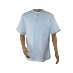 Men 2pc Walking Leisure Suit Short Sleeves By DREAMS 256 Solid White New - J.Valintin Men's Wear Legend - 24601