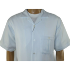 Men 2pc Walking Leisure Suit Short Sleeves By DREAMS 256 Solid White New - J.Valintin Men's Wear Legend - 24601