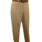 Men 2pc Walking Leisure Suit Short Sleeves By DREAMS Checker 282 - 03 Tan - J.Valintin Men's Wear Legend - 282 - 03 Tan - M