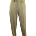 Men 2pc Walking Leisure Suit Short Sleeves By DREAMS Checker 283 - 03 Tan - J.Valintin Men's Wear Legend - 283 - 03 Tan - M