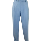 Men 2pc Walking Leisure Suit Short Sleeves By DREAMS Fancy 277 - 11 Ocean Blue - J.Valintin Men's Wear Legend - 277 - 11 Ocean - M