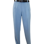 Men 2pc Walking Leisure Suit Short Sleeves By DREAMS Fancy 277 - 11 Ocean Blue - J.Valintin Men's Wear Legend - 277 - 11 Ocean - M