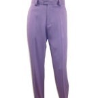 Men 2pc Walking Leisure Suit Short Sleeves DREAMS Checker 282 - 19 Lavender - J.Valintin Men's Wear Legend - 282 - 19 Lavender - M