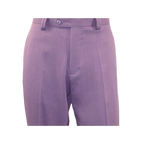 Men 2pc Walking Leisure Suit Short Sleeves DREAMS Checker 282 - 19 Lavender - J.Valintin Men's Wear Legend - 282 - 19 Lavender - M