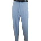 Men 2pc Walking Leisure Suit Short Sleeves DREAMS Plaid Satin 253 - 11 Ocean Blue - J.Valintin Men's Wear Legend - 253 - 11 Ocean - M