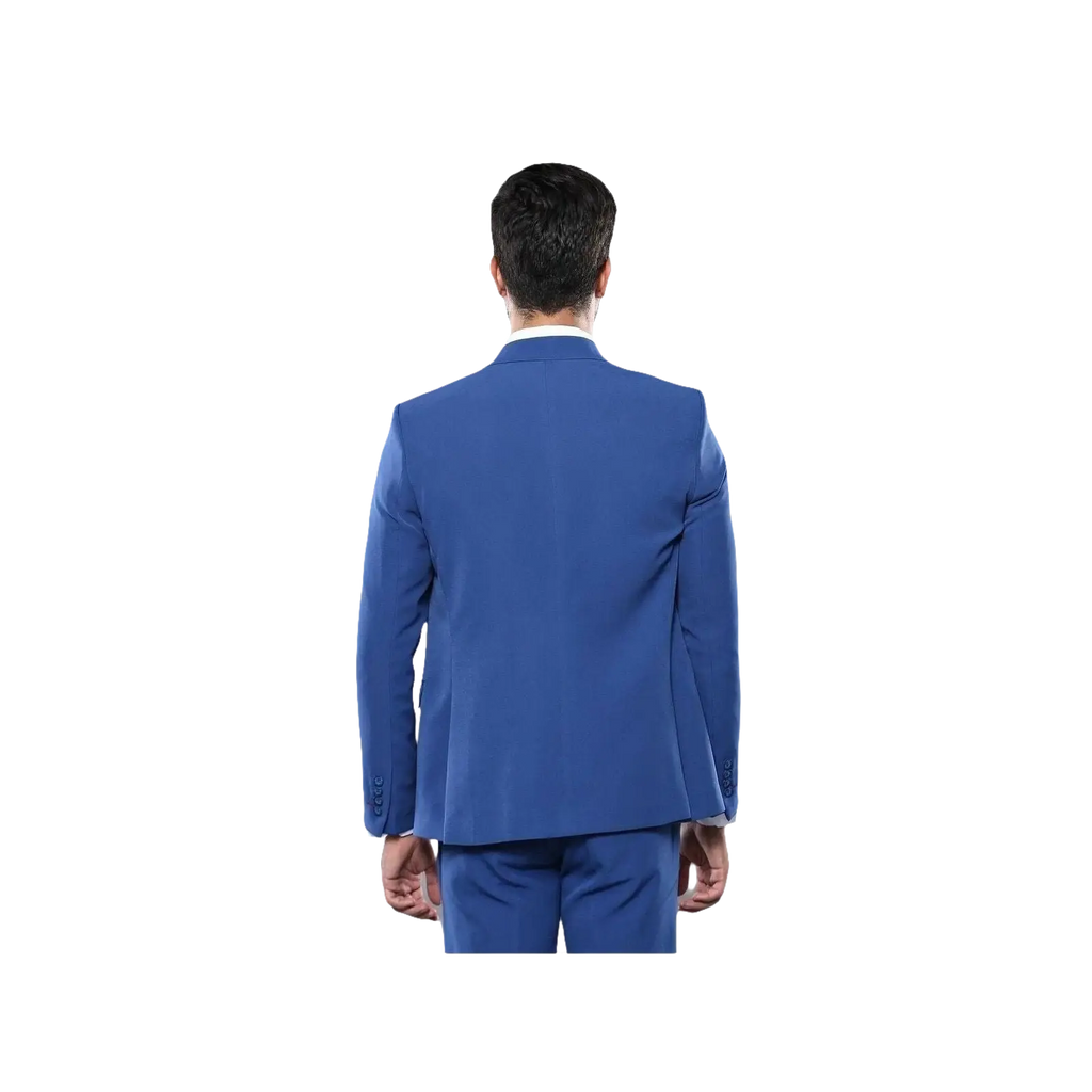Men 3 Piece Suit WESSI by J.VALINTIN Extra Slim Fit JV3 Light Blue TURKEY USA - J.Valintin Men's Wear Legend - 16526
