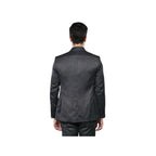 Men 3pc European Vested Suit WESSI by J.VALINTIN Extra Slim Fit JV26 Dark gray - J.Valintin Men's Wear Legend - 16839