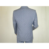 Men 3pc European Vested Suit WESSI JVALINTIN Slim Fit JV22 Sky Blue One Button - J.Valintin Men's Wear Legend - 16805