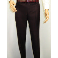 Men 3pc Vested Suit WESSI J.VALINTIN European Slim Fit 126 - 80 Burgundy 44R - J.Valintin Men's Wear Legend - 72133