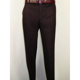 Men 3pc Vested Suit WESSI J.VALINTIN European Slim Fit 126 - 80 Burgundy 44R - J.Valintin Men's Wear Legend - 72133