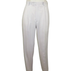 Men Apollo King Band Collarless Church Suit Mandarin 5 Hidden Buttons AG58 White - J.Valintin Men's Wear Legend - AG58 - White - 38R