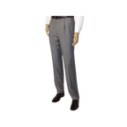 Men Apollo King Double Breasted Suit Classic Peak Lapel Soft Blend DM23 Gray - J.Valintin Men's Wear Legend - 21041