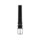 Men Black Genuine Leather Belt PIERO ROSSI Turkey Soft Full Grain #Black line - J.Valintin Men's Wear Legend - 97297