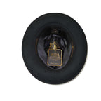Men Bruno Capelo Dress Hat Australian Wool Crushable Fedora Giovani Un100 Black - J.Valintin Men's Wear Legend - Un100 - black - 2XL
