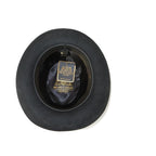 Men Bruno Capelo Dress Hat Australian Wool Homburg Godfather GF100 Black - J.Valintin Men's Wear Legend - 16377