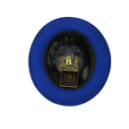 Men Bruno Capelo Hat Australian Wool Crushable Fedora Giovani Un108 Royal Blue - J.Valintin Men's Wear Legend - 73828