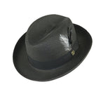 Men Bruno Capelo Summer Spring Soft Straw Style Hat Godfather GF200 Black - J.Valintin Men's Wear Legend - 94380