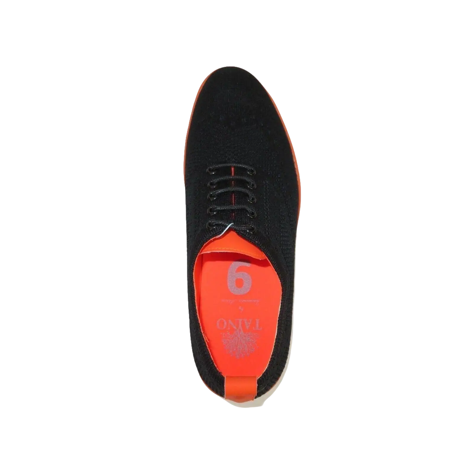 Men Comfort Casual Knit Fabric Wingtip Lace Sneaker Shoes #FRESHORT Black White - J.Valintin Men's Wear Legend - 100922