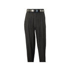 Men Denim Suit Royal Diamond 3 Piece vested Wide Leg Pleated Pants Den2 black - J.Valintin Men's Wear Legend - 14608