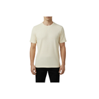 Men Dressy T-Shirt  Log-In Uomo Soft Crew Neck Silky Short Sleeves 218 Butter
