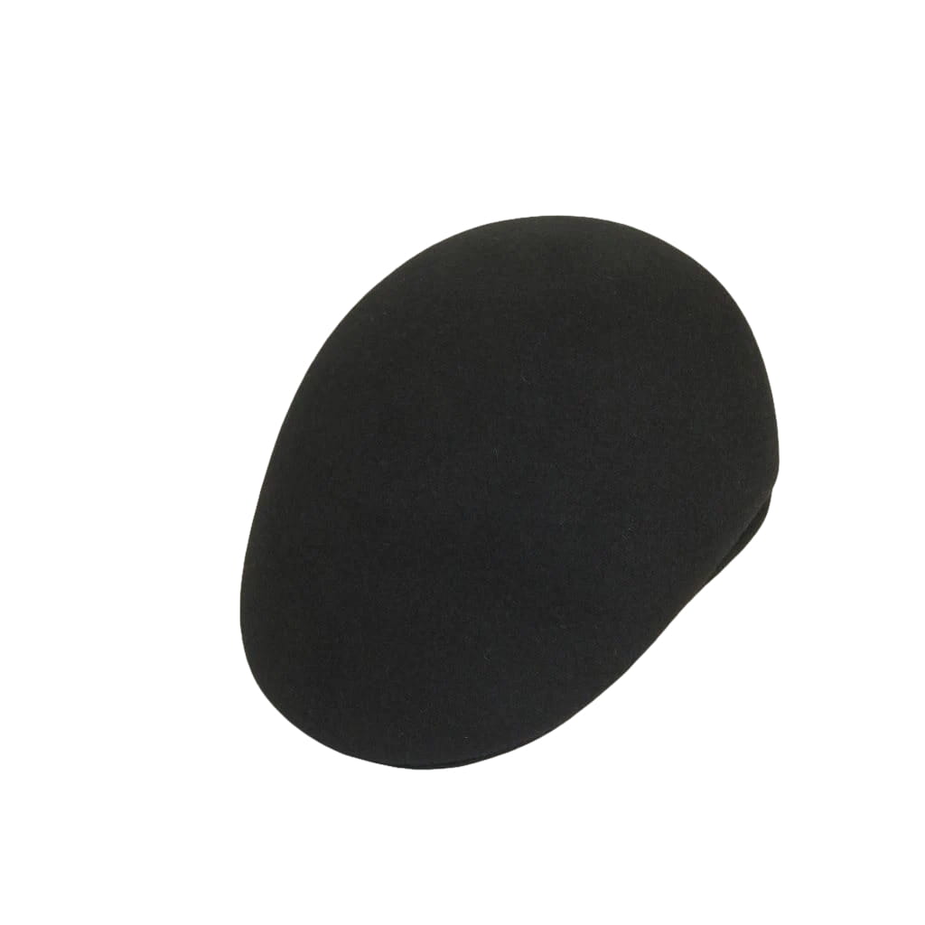 Men Fashion Classic Flannel Wool Ascot Ivy Hat Bruno Capelo Tyson TY100 Black - J.Valintin Men's Wear Legend - TY100 - Black - S
