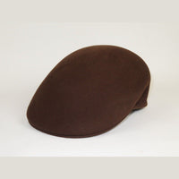 Men Fashion Classic Flannel Wool Ascot Ivy Hat Bruno Capelo Tyson TY101 Brown - J.Valintin Men's Wear Legend - 98099