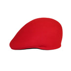 Men Fashion Classic Flannel Wool Ascot Ivy Hat Bruno Capelo Tyson TY107 Red - J.Valintin Men's Wear Legend - 98111
