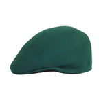 Men Fashion Classic Flannel Wool Ascot Ivy Hat by Bruno Capelo Tyson TY110 Green - J.Valintin Men's Wear Legend - 98123