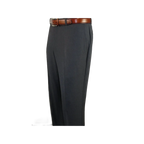 Men Flat Front Suit Separate Pants Slim Fit light Weight Slacks 202 - 1 Charcoal - J.Valintin Men's Wear Legend - 97708