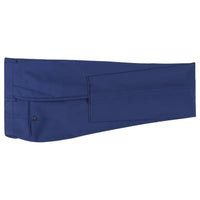 Men Flat Front Suit Separate Pants Slim Fit Soft Feel Slacks 201 - 20 Royal Blue - J.Valintin Men's Wear Legend - 201 - 20 - Royal Pants - 30