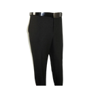 Men Flat Front Suit Separate Pants Slim Fit Soft light Weight Slacks 201 - 1 Black - J.Valintin Men's Wear Legend - 97692