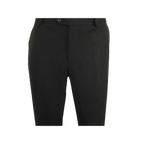 Men Flat Front Suit Separate Pants Slim Fit Soft light Weight Slacks 201 - 1 Black - J.Valintin Men's Wear Legend - 97692