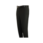 Men Flat Front Suit Separate Pants Slim Fit Soft light Weight Slacks 201 - 1 Black - J.Valintin Men's Wear Legend - 97692